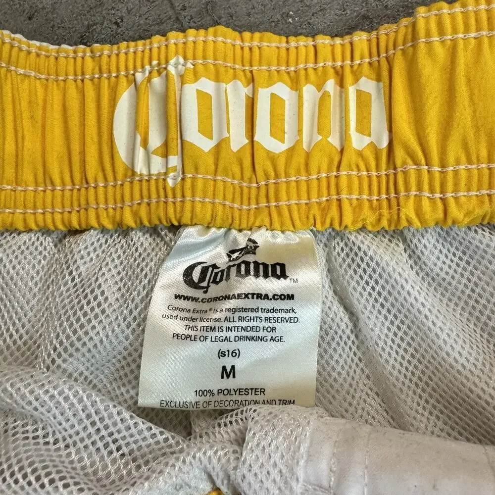 Corona Extra Swim Trunks Men's M Swimsuit La Vida Más Fina